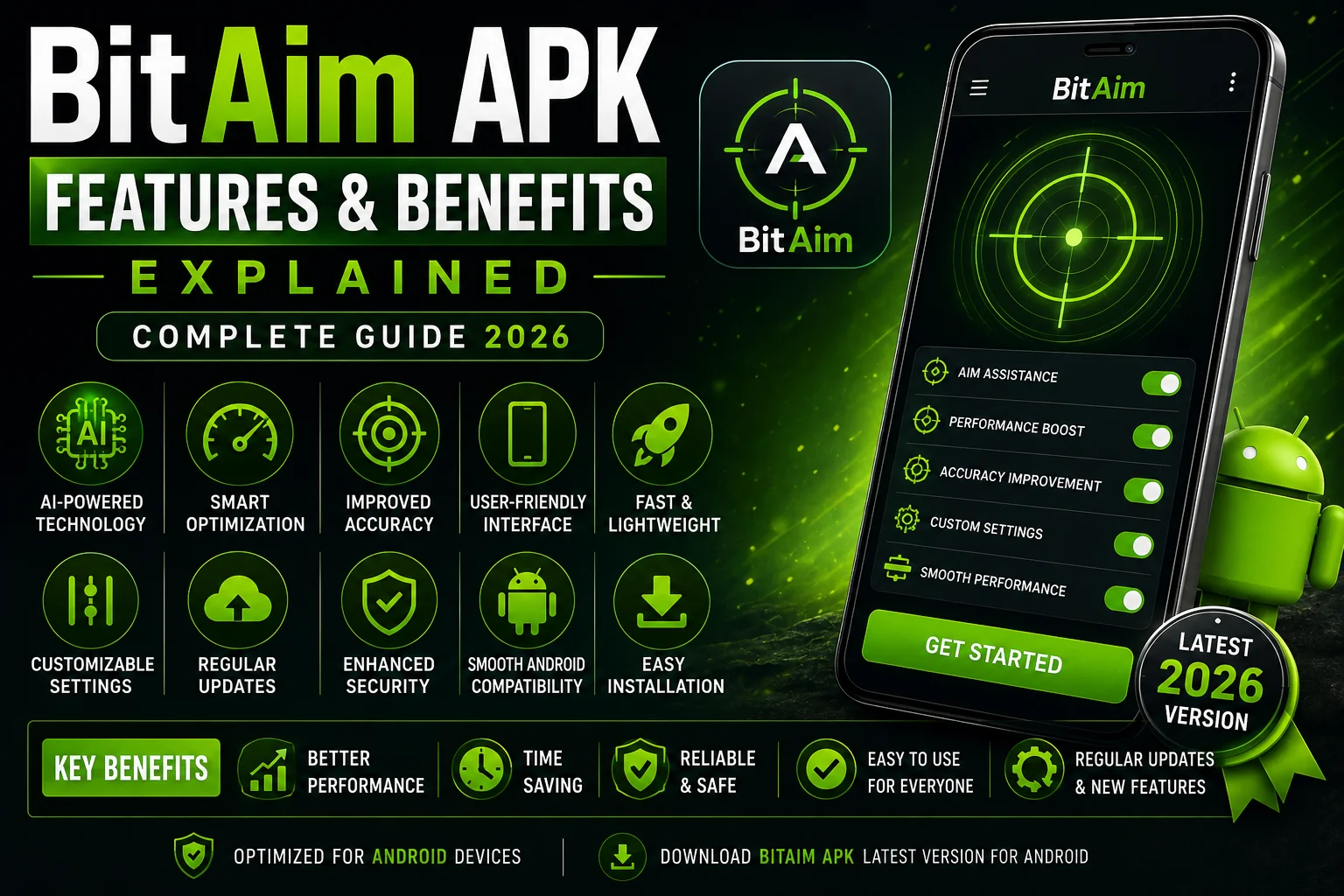 BitAim APK Features