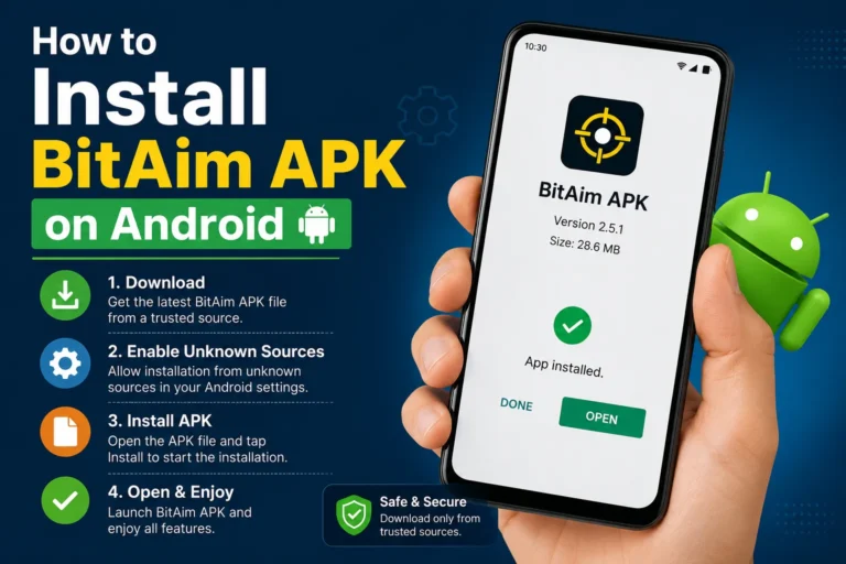 How to Install BitAim APK on Android